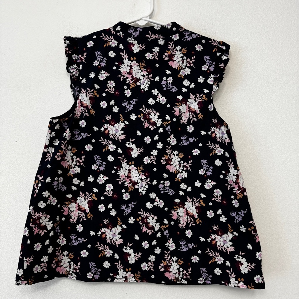 Janie and Jack Girl Floral Top Size 10 - Picture 5 of 6